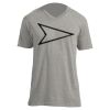 Unisex V Neck Poly-Rich Tee Thumbnail