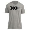 Unisex V Neck Poly-Rich Tee Thumbnail