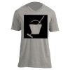 Unisex V Neck Poly-Rich Tee Thumbnail