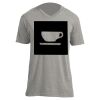 Unisex V Neck Poly-Rich Tee Thumbnail