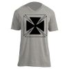 Unisex V Neck Poly-Rich Tee Thumbnail
