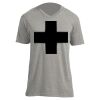 Unisex V Neck Poly-Rich Tee Thumbnail