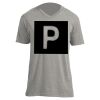 Unisex V Neck Poly-Rich Tee Thumbnail