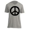 Unisex V Neck Poly-Rich Tee Thumbnail