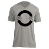 Unisex V Neck Poly-Rich Tee Thumbnail
