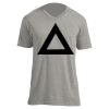 Unisex V Neck Poly-Rich Tee Thumbnail