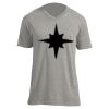 Unisex V Neck Poly-Rich Tee Thumbnail