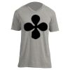 Unisex V Neck Poly-Rich Tee Thumbnail