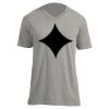 Unisex V Neck Poly-Rich Tee Thumbnail