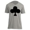 Unisex V Neck Poly-Rich Tee Thumbnail