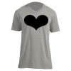 Unisex V Neck Poly-Rich Tee Thumbnail