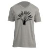 Unisex V Neck Poly-Rich Tee Thumbnail