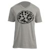 Unisex V Neck Poly-Rich Tee Thumbnail