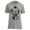 Unisex V Neck Poly-Rich Tee Thumbnail