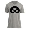 Unisex V Neck Poly-Rich Tee Thumbnail
