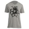 Unisex V Neck Poly-Rich Tee Thumbnail