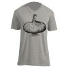 Unisex V Neck Poly-Rich Tee Thumbnail