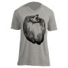Unisex V Neck Poly-Rich Tee Thumbnail
