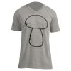 Unisex V Neck Poly-Rich Tee Thumbnail