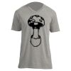 Unisex V Neck Poly-Rich Tee Thumbnail