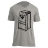 Unisex V Neck Poly-Rich Tee Thumbnail