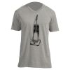 Unisex V Neck Poly-Rich Tee Thumbnail