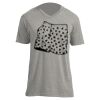 Unisex V Neck Poly-Rich Tee Thumbnail