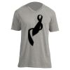 Unisex V Neck Poly-Rich Tee Thumbnail