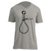 Unisex V Neck Poly-Rich Tee Thumbnail