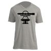 Unisex V Neck Poly-Rich Tee Thumbnail
