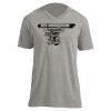 Unisex V Neck Poly-Rich Tee Thumbnail
