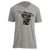Unisex V Neck Poly-Rich Tee Thumbnail