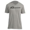 Unisex V Neck Poly-Rich Tee Thumbnail