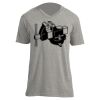 Unisex V Neck Poly-Rich Tee Thumbnail