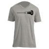Unisex V Neck Poly-Rich Tee Thumbnail