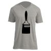 Unisex V Neck Poly-Rich Tee Thumbnail