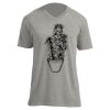 Unisex V Neck Poly-Rich Tee Thumbnail