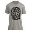 Unisex V Neck Poly-Rich Tee Thumbnail