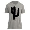 Unisex V Neck Poly-Rich Tee Thumbnail