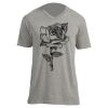 Unisex V Neck Poly-Rich Tee Thumbnail