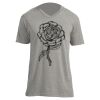 Unisex V Neck Poly-Rich Tee Thumbnail
