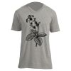 Unisex V Neck Poly-Rich Tee Thumbnail