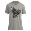 Unisex V Neck Poly-Rich Tee Thumbnail