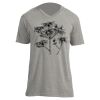 Unisex V Neck Poly-Rich Tee Thumbnail