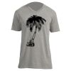 Unisex V Neck Poly-Rich Tee Thumbnail