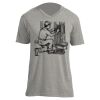Unisex V Neck Poly-Rich Tee Thumbnail