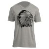 Unisex V Neck Poly-Rich Tee Thumbnail