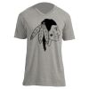 Unisex V Neck Poly-Rich Tee Thumbnail