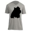Unisex V Neck Poly-Rich Tee Thumbnail