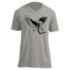 Unisex V Neck Poly-Rich Tee Thumbnail